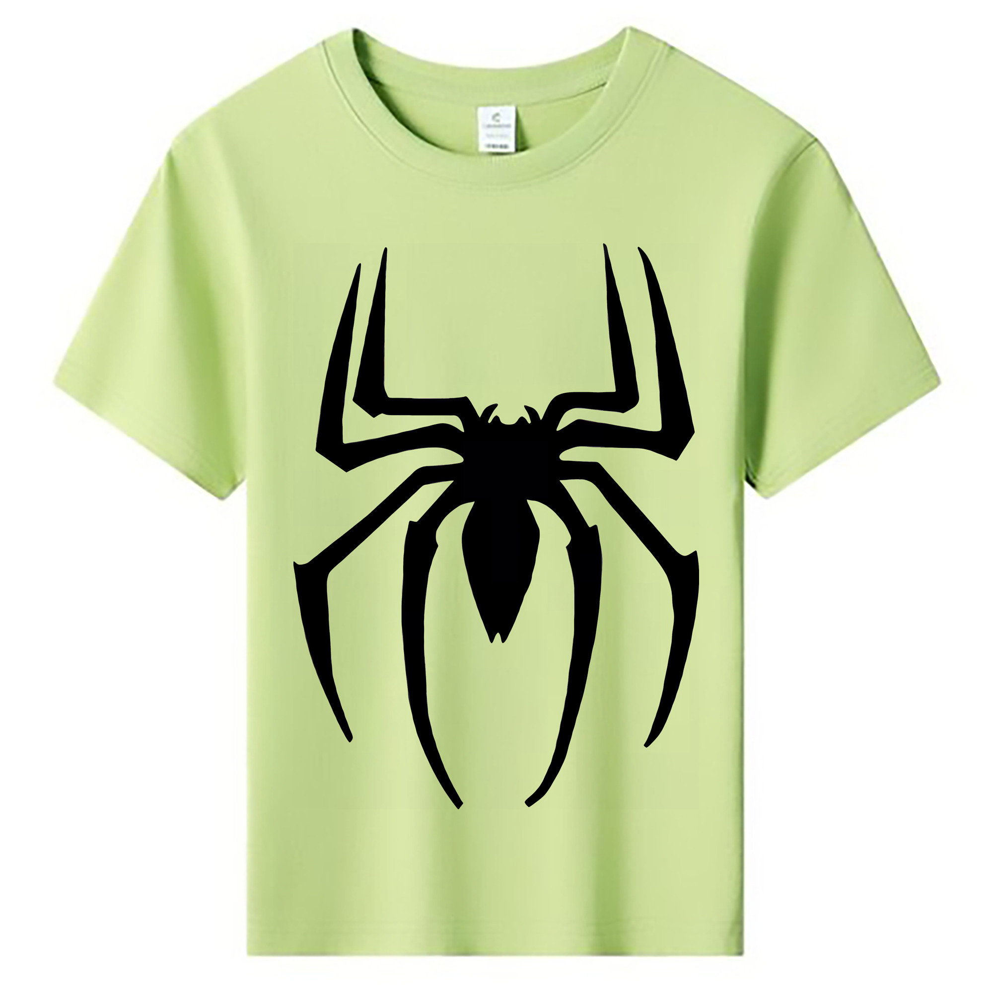 （画像用） Spider Man スパイダーマン 綿100％キッズTシャツ（フロントプリント）